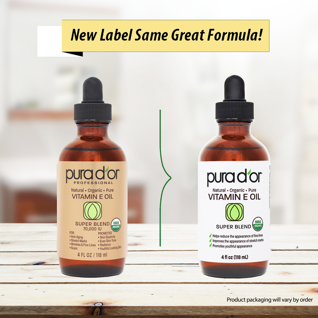 Certified Organic Vitamin E Oil 4 oz