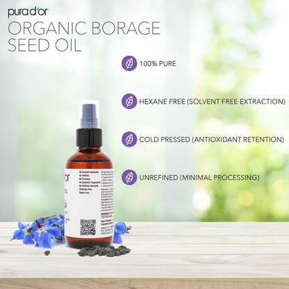 Organic Borage Oil 4oz