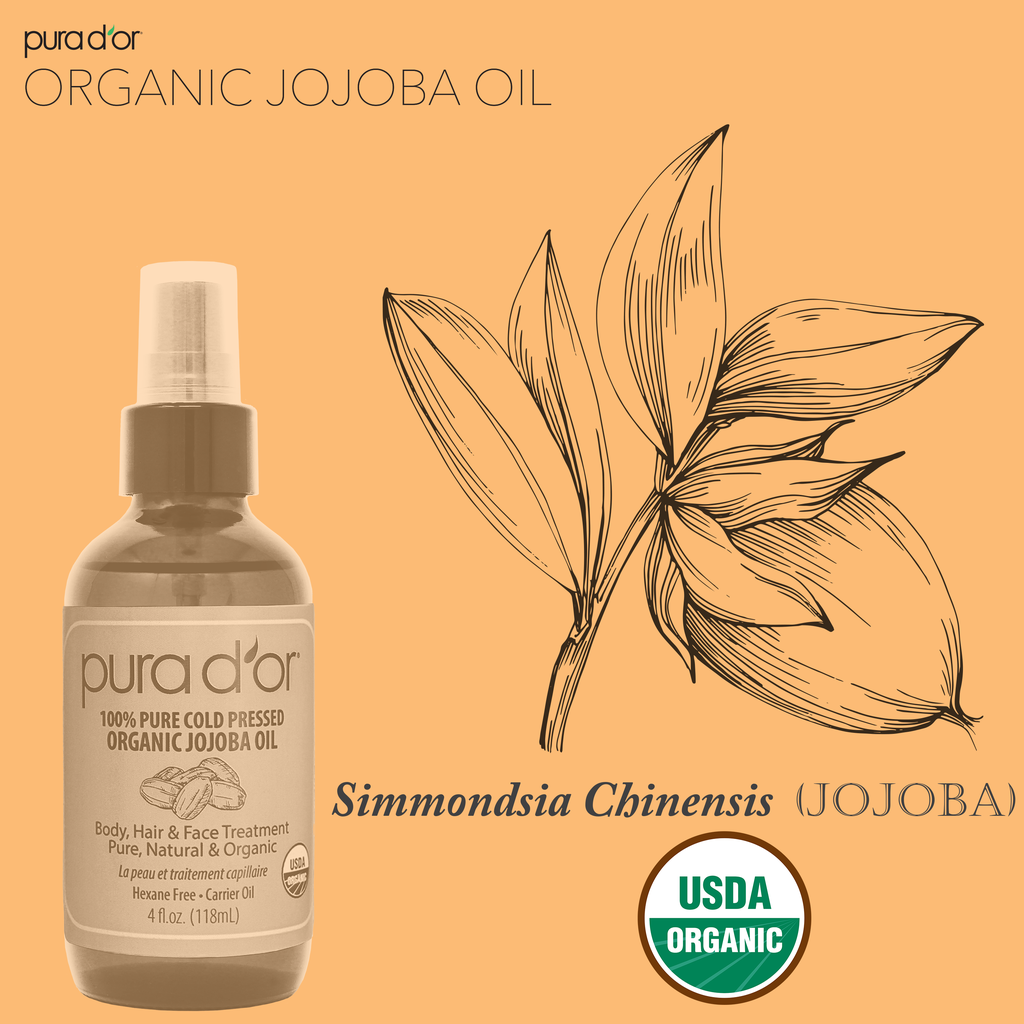 Organic Jojoba Oil - 100% Pure and Natural 4oz