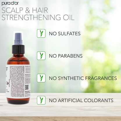 Scalp & Hair Strengthening Oil 3.3oz