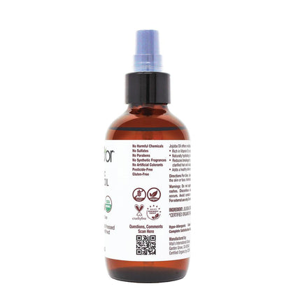Organic Jojoba Oil - 100% Pure and Natural 4 oz