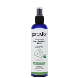 Natural & Organic Insect Repellant Spray 8oz – PURA D'OR