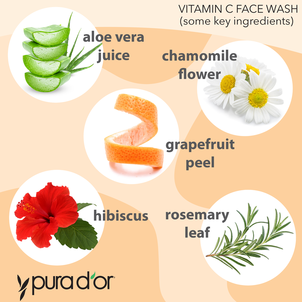 Vitamin C Face Wash 8oz