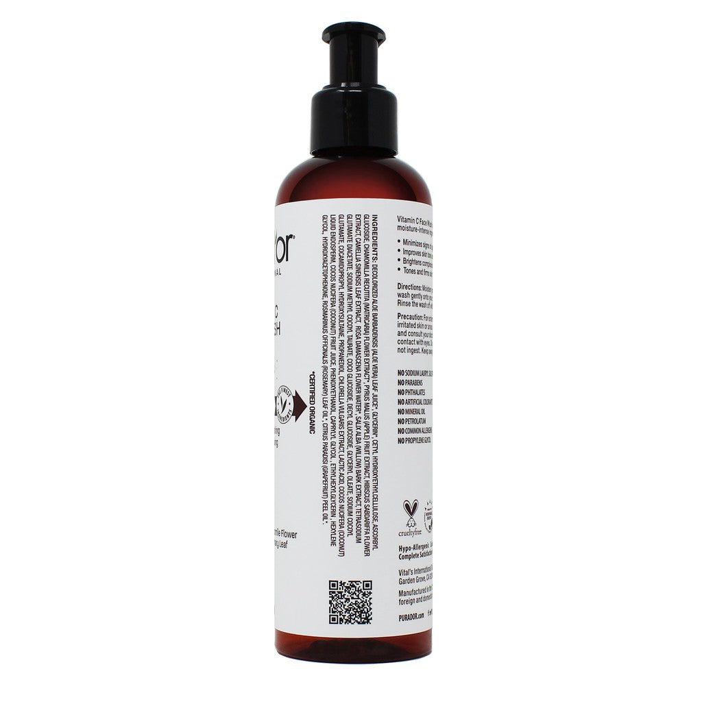 Vitamin C Face Wash 8oz