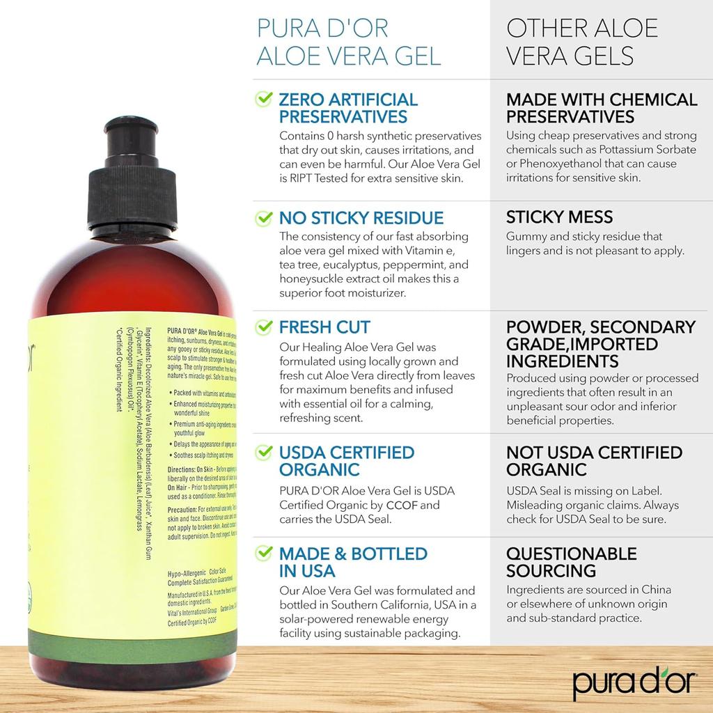 Organic Aloe Vera Gel