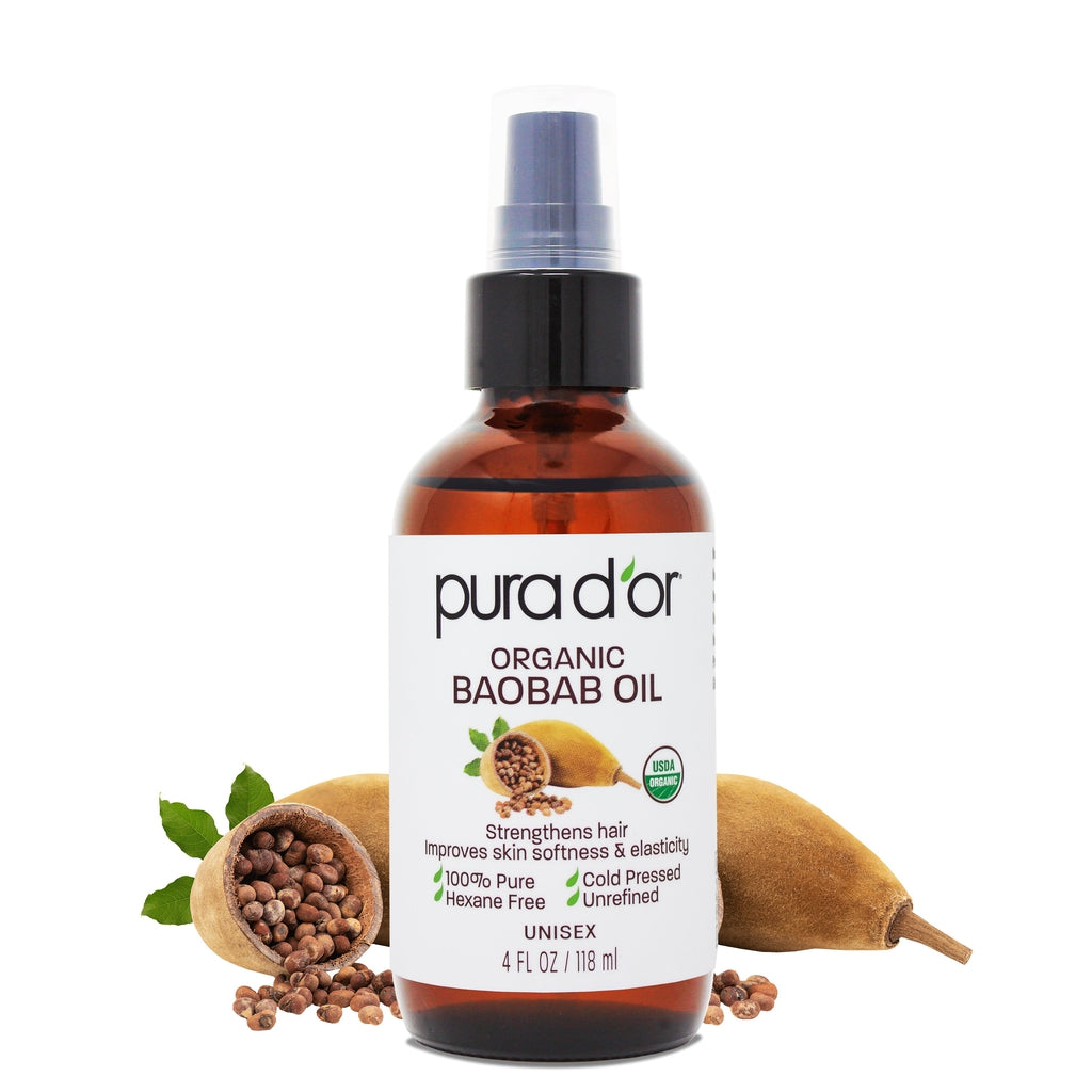 Organic Baobab Oil 4 oz – PURA D'OR