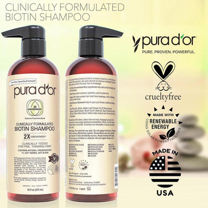 Clinically Formulated Biotin Shampoo 16oz