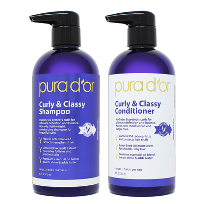 Curly & Classy Shampoo and Conditioner Set 16oz