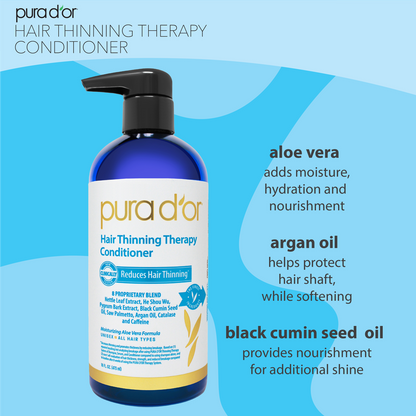 PURA D’OR Hair Thinning Therapy Conditioner 16 oz