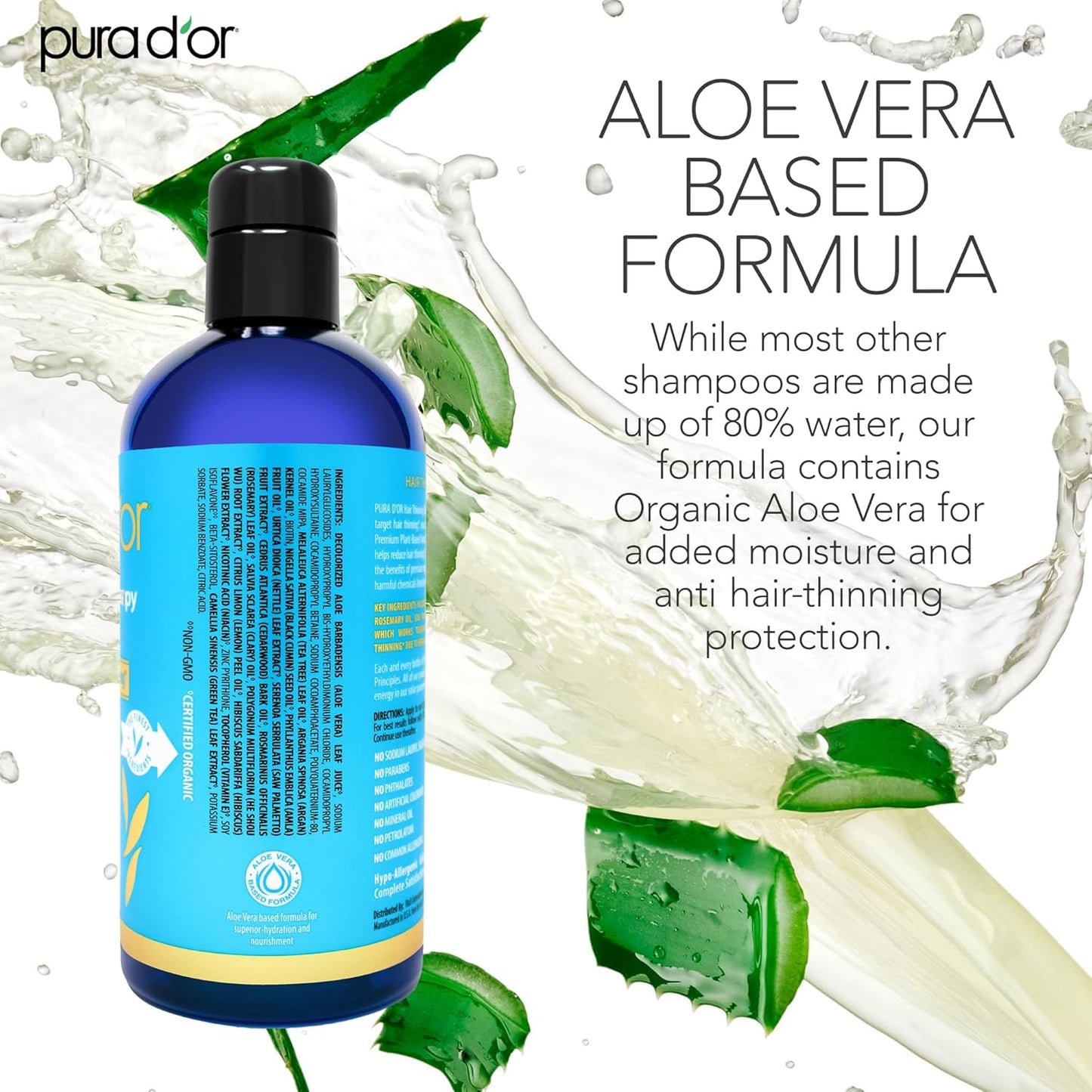 Hair Thinning Therapy Shampoo 16 oz (packaging may vary)