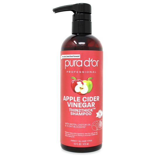 Apple Cider Vinegar Thin2Thick Shampoo 16 oz