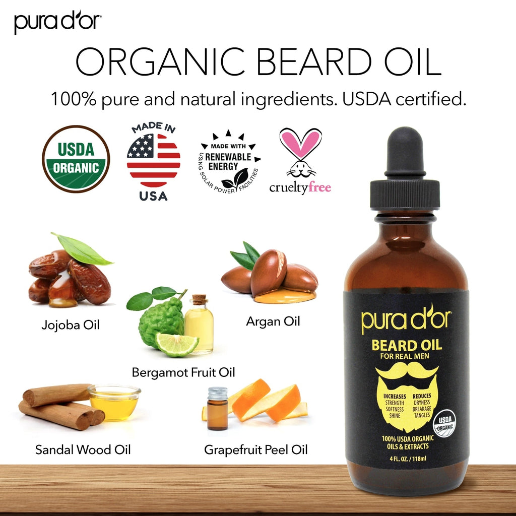 Outlet 5 Organic Beard Oils