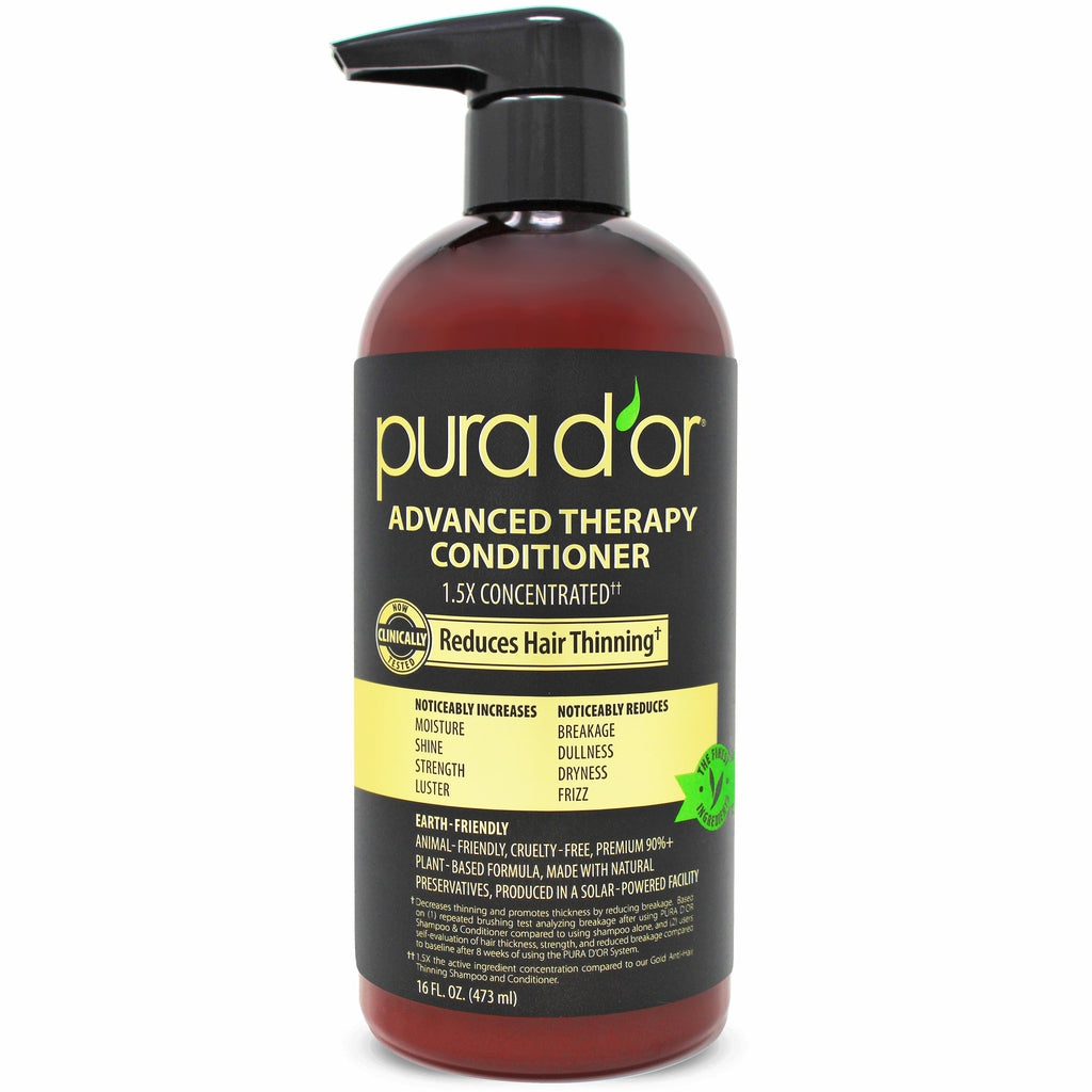 Pura D'Or Advanced Shampoo and Conditioner, 2 x 709 mL(8/CASE)