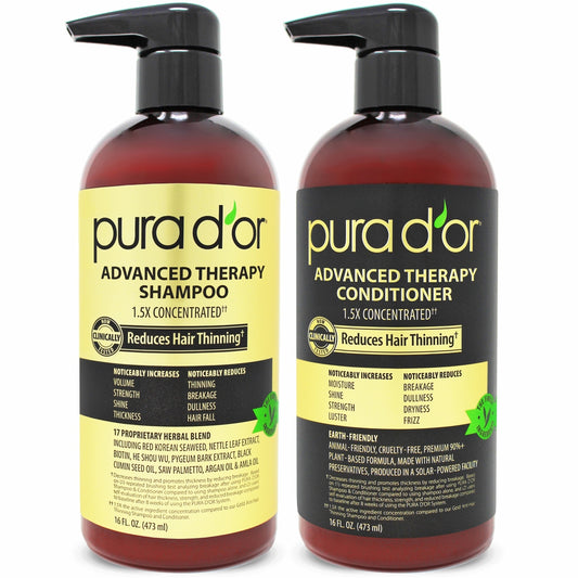 Advanced Therapy Shampoo and Conditioner Set 16 oz
