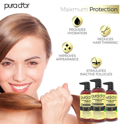 Advanced Therapy Biotin Hair Shampoo 16 oz
