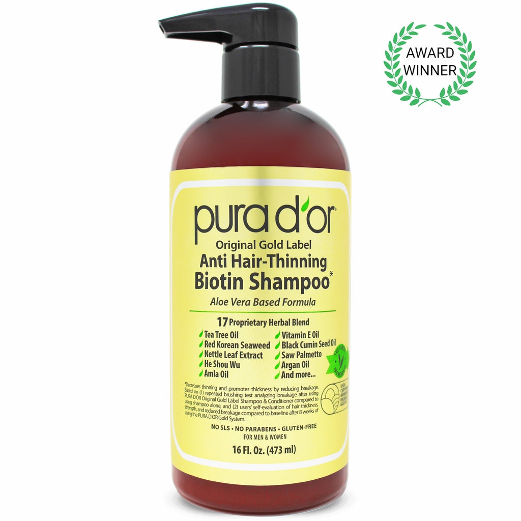 teater Picket grænse Hair thinning Shampoo. Clinically tested. – PURA D'OR