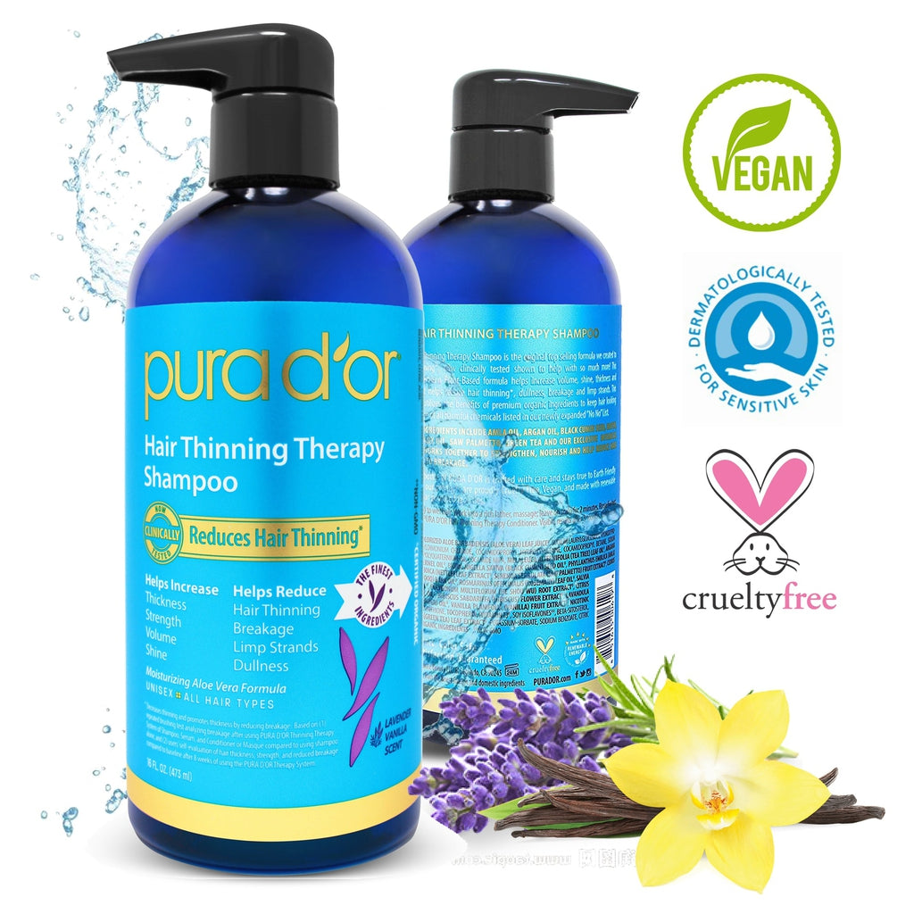 Hair Thinning Therapy Shampoo LAVENDER VANILLA 16oz